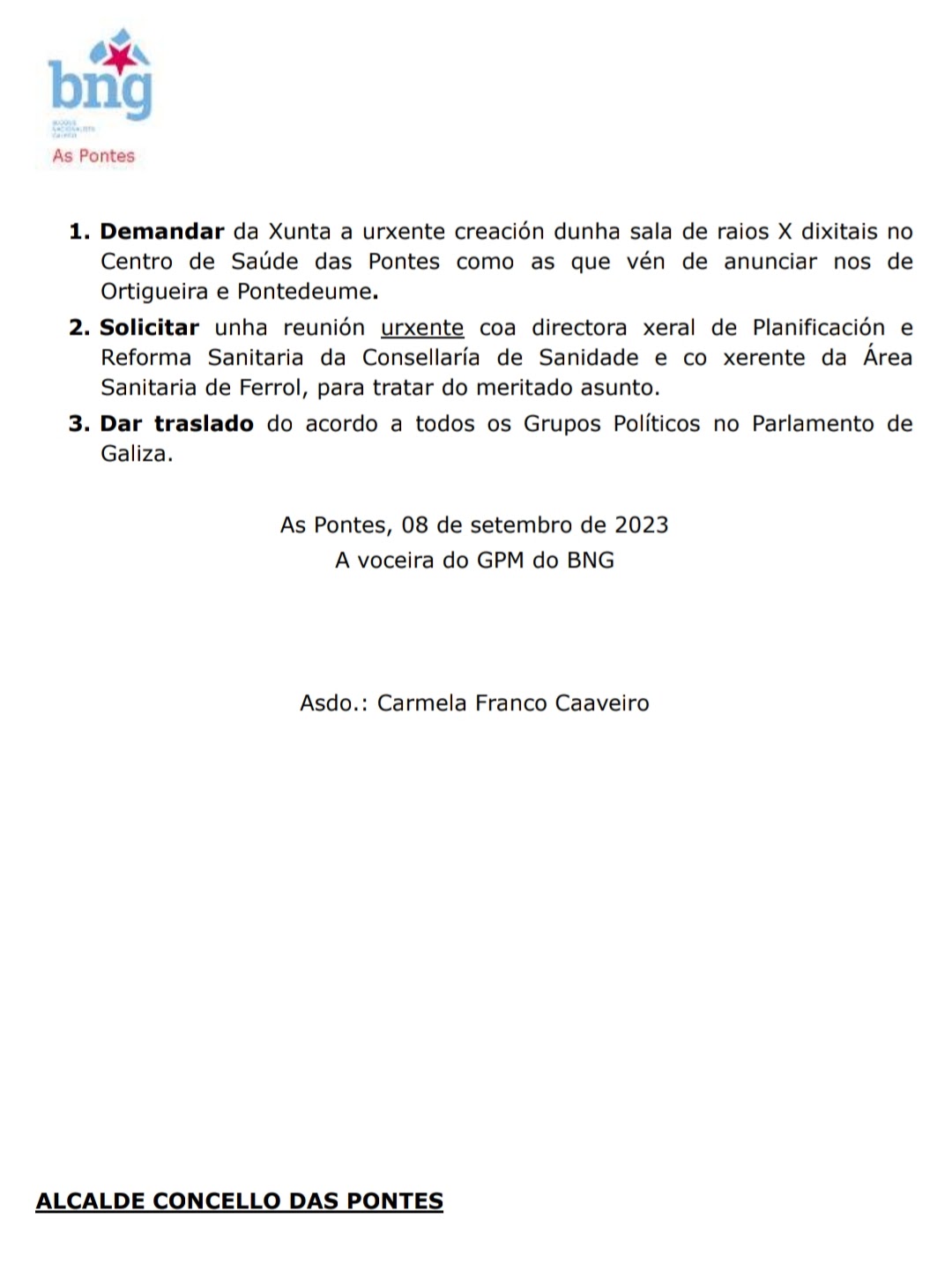 acordos moción